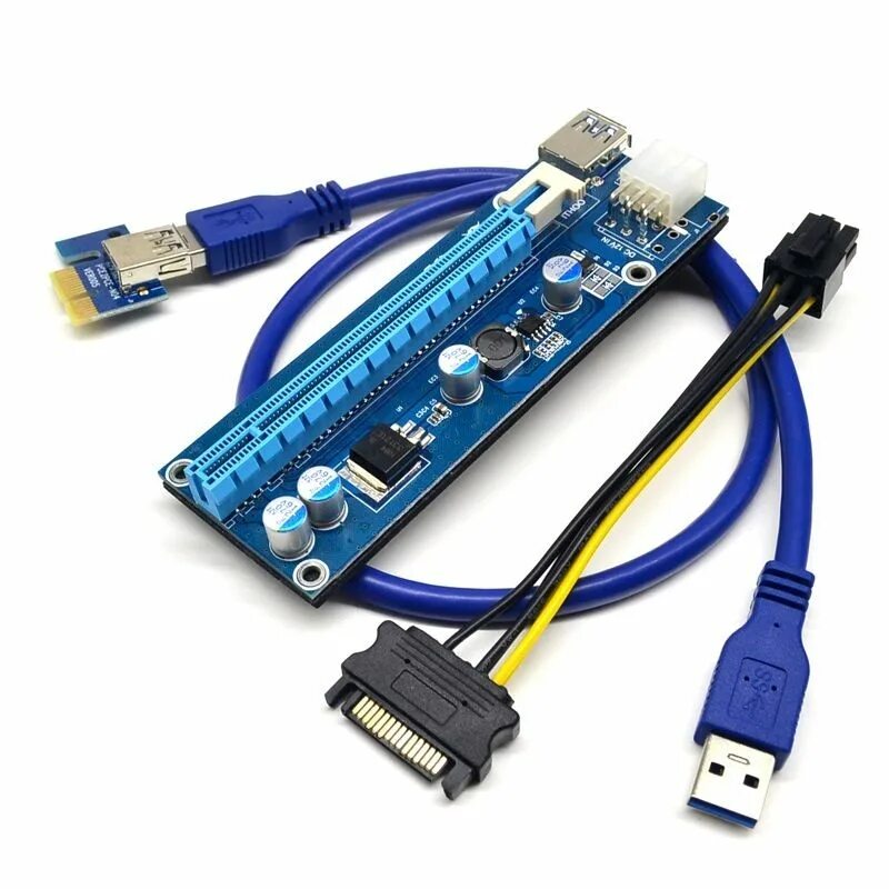 Pci e 3.0 x1. Usb3 - PCI-E x4 райзер. Riser (райзер)16x to 1x ver. 006с USB. Райзер 6 Pin 009s. Райзер PCI-E 16x to 1x.