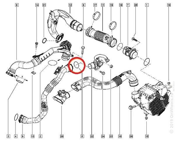 Как снять турбину на рено дастер дизель RENAULT 144116289R Запчасть купить в Екатеринбурге