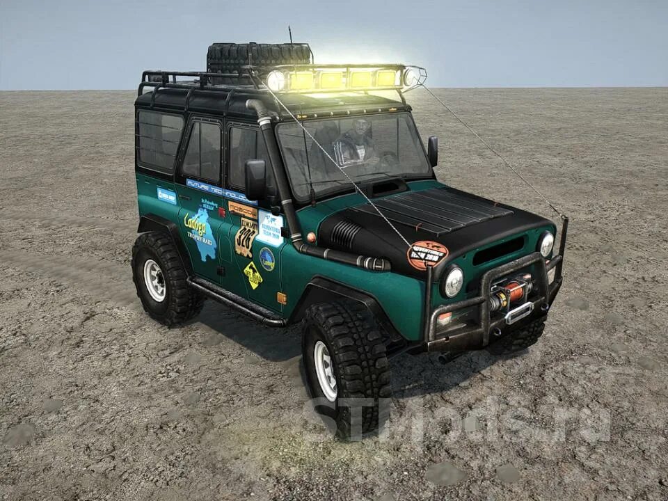 SNOWRUNNER УАЗ. UAZ Hunter Trophy. MUDRUNNER УАЗ Хантер. УАЗ Хантер спинтайрес. Мод игры уаз хантер