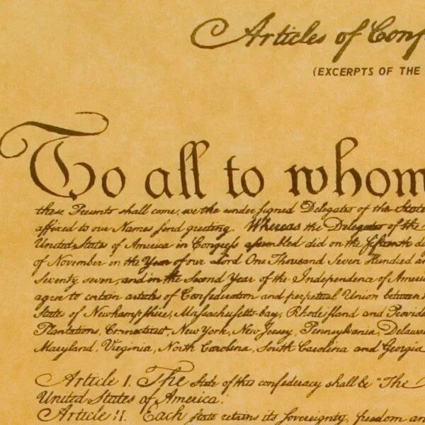 Статья конфедерации 1781 сша. Статьи конфедерации. articles of confederation. американские статьи конфедерации 1781 г.. статья конфедерации первая конституция сша.