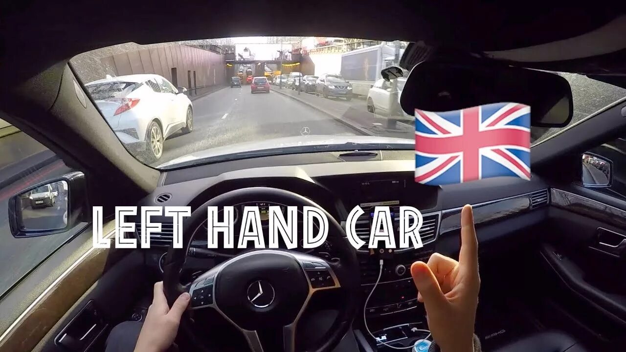 The car on the left is. Drive on the left Side of the Road. Left hand Drive. Left hand Driving in the uk. Left-handed car.