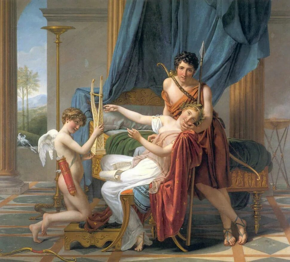 Классицизм в культуре. Jacques-Louis David, (1748-1825)..