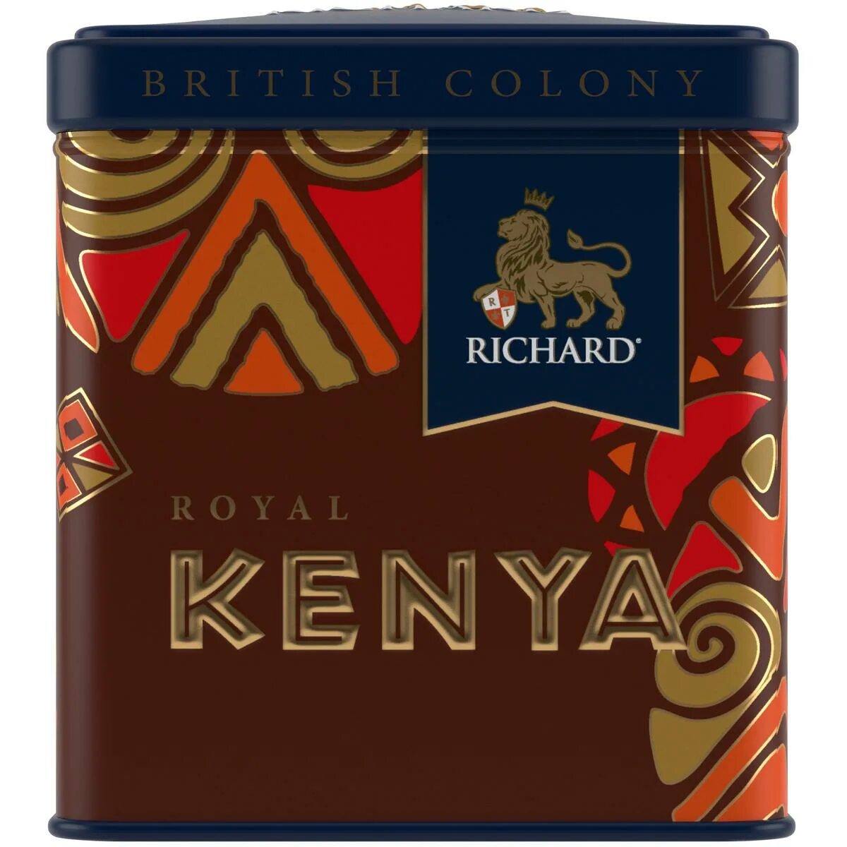 Кенийский чай купить. Чай черный Richard British Colony Royal Kenya подарочный набор. Чай Richard черный 50г.