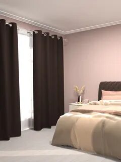Шторы в спальню блэкаут
