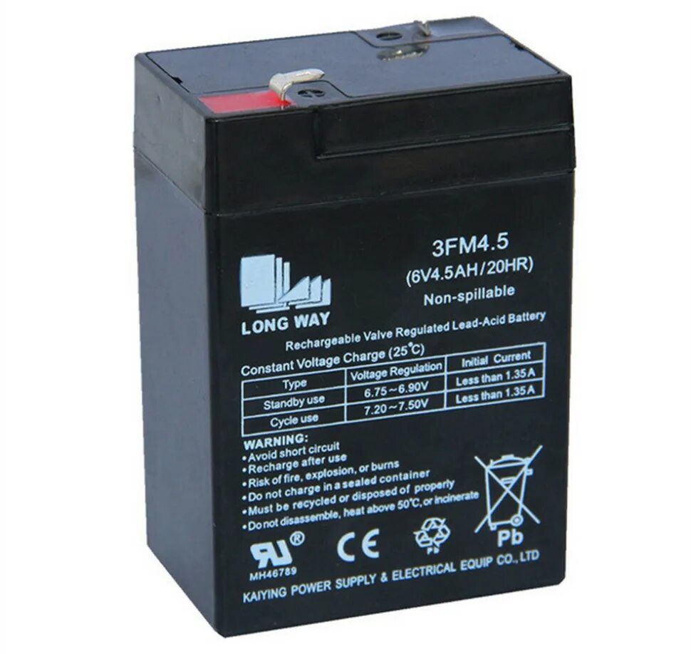 Аккумулятор lead acid battery 6v4 5ah 20hr. 5 ah 20hr. Аккумулятор 6 v 4. 5ah/20hr. 3 fm 4.