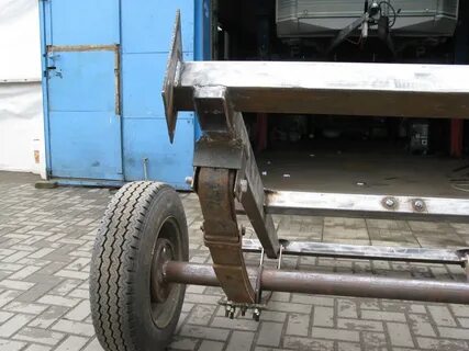 Ось для легкового прицепа своими руками