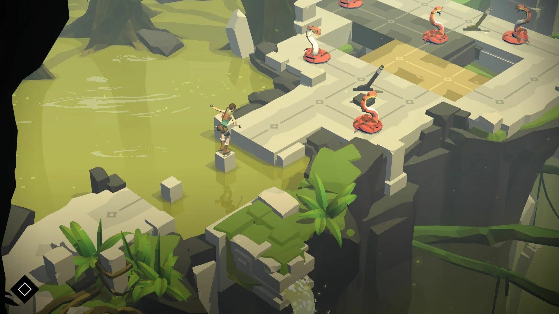 Lara Croft go. Игра Lara Croft go. Lara Croft go (2015). Lara Croft go Art.