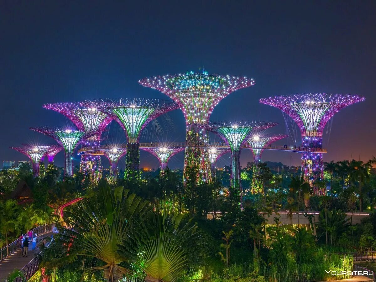 Парк аватар в Сингапуре. Сингапур пойтахти. Сингапур бинолари. Сингапур парк сады у залива. 7 необычных городов