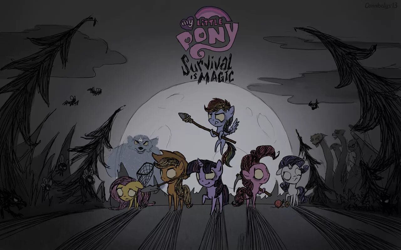 MLP don't Starve. Пони в донт старв. Твайлайт амнезия. My little pony fighting