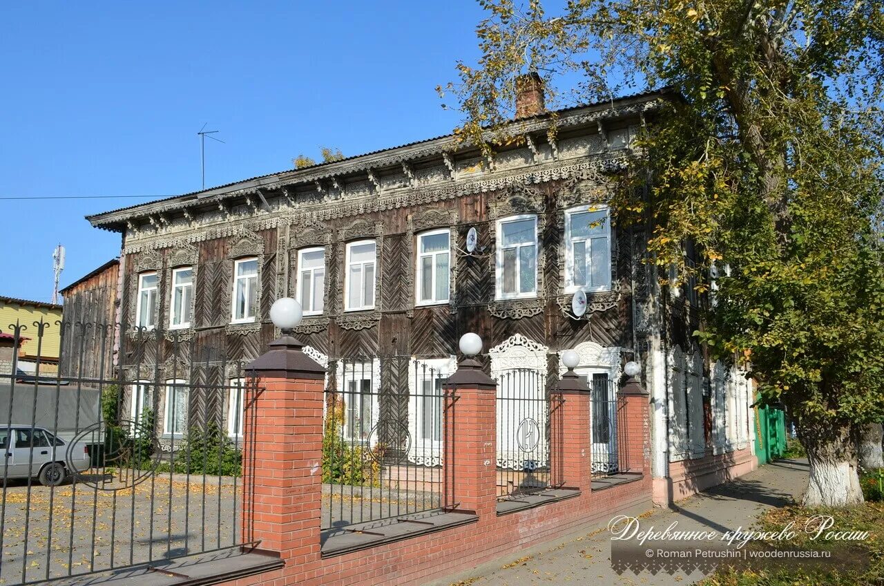 Татарск ул. Дом татарская 23. картинка дома на улице. улица свободная татарка. томск фото улиц.