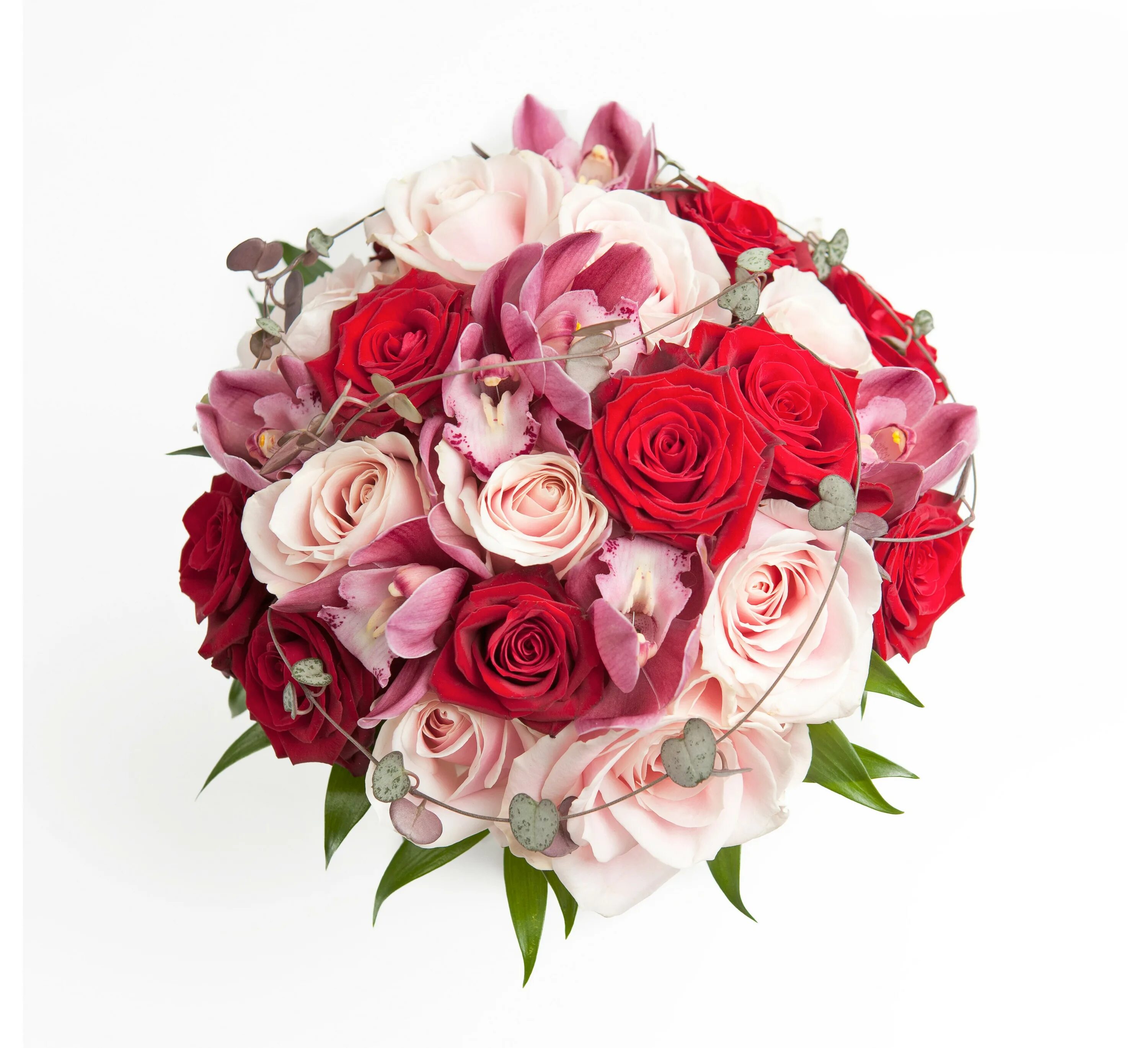 Flower Rose Bouquet букет роз. Круглый букет. Цветы де флер