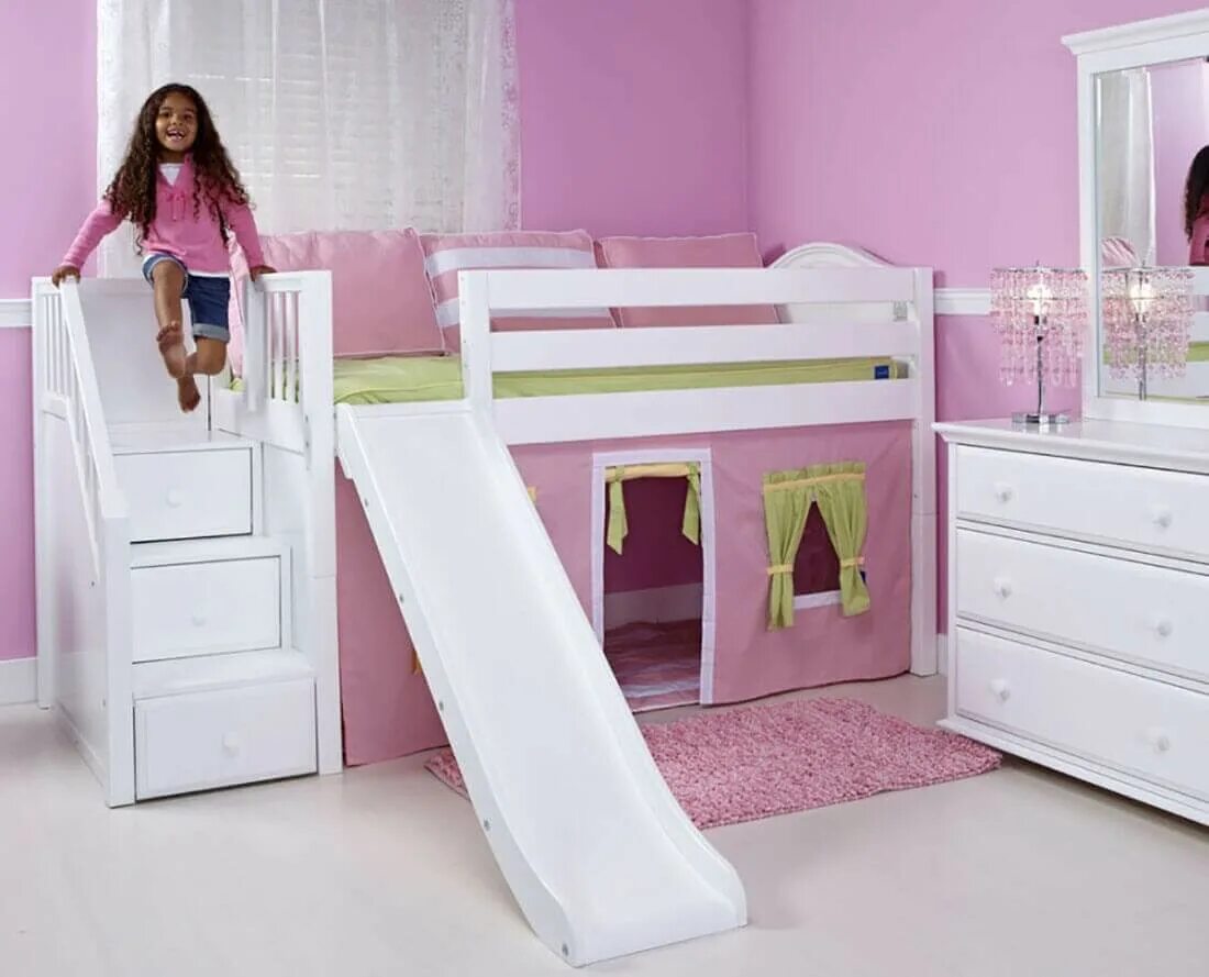 Кровать 7 дом. Кровать для детей. Кроватка для девочки. Детская кровать для девочки. Белая кровать для девочки.