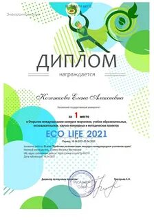 Международный проект конкурс