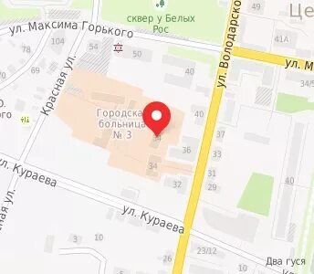 Карта пенза володарского