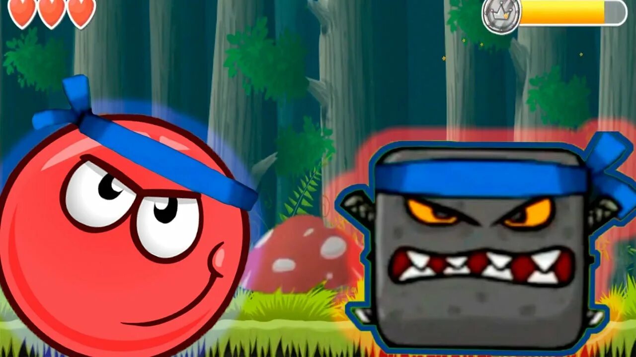 красный шарик red ball 4 игры.