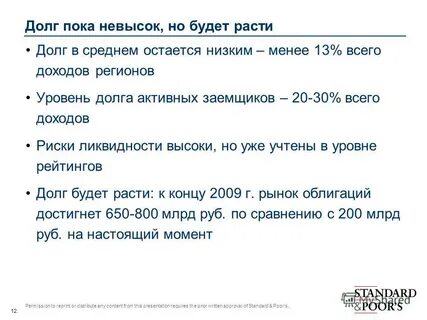 Пока долги