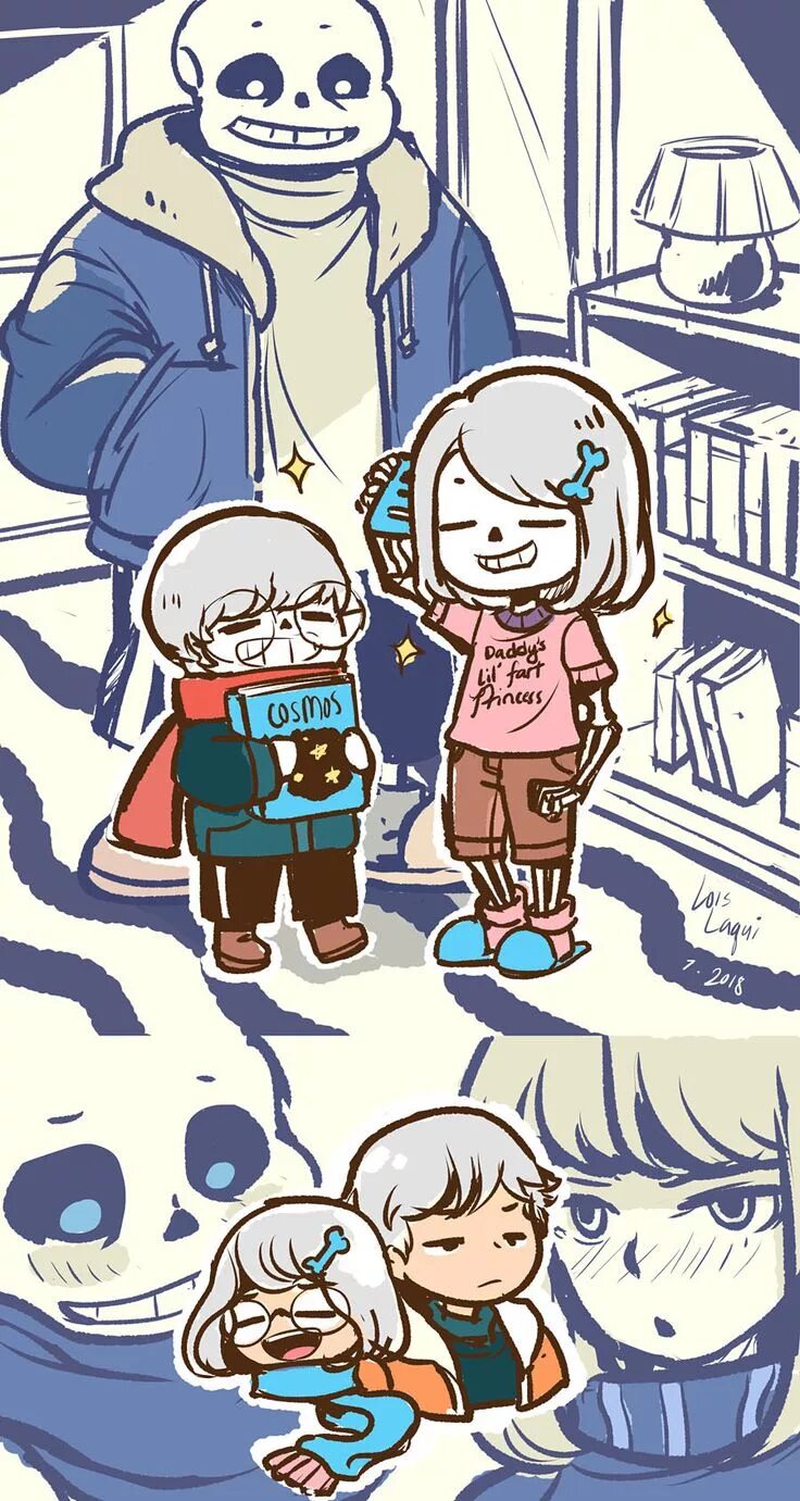 Undertale x child reader
