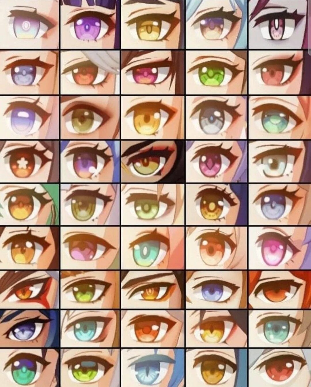 Глаза персонажей из Геншин Импакт. Глаза всех персонажей Геншин. Глаза персонажей Геншин Импакт всех персонажей.