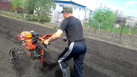 Как нарезать мотоблоком