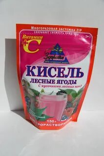 Кисель для набора веса лесная
