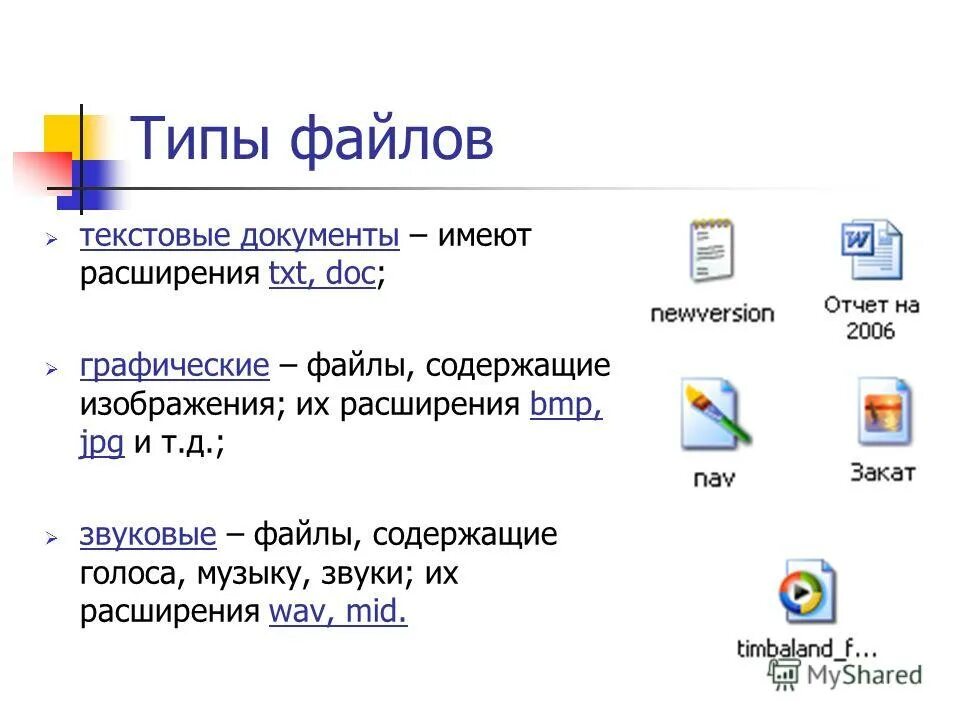 Типы файлов. Текстовые документы имеют расширения. Типы текстовых файлов. Типы файлов на компьютере.