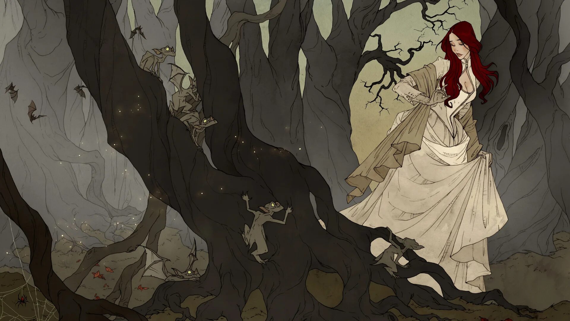 Argemia art. Эбигейл Ларсон. Abigail Larson арт. Abigail Larson Персефона. Abigail Larson вампиры.