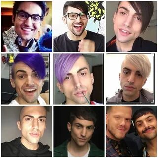 Evolution of Mitch Grassi's hair Mitch Grassi Pinterest.