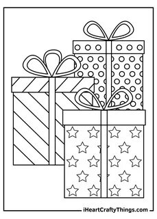 Presents coloring