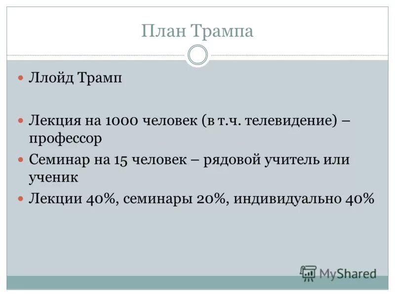 План трампа. План трампа. План трампа педагогика. План трампа формы организации обучения достоинства и недостатки. Метод трампа.