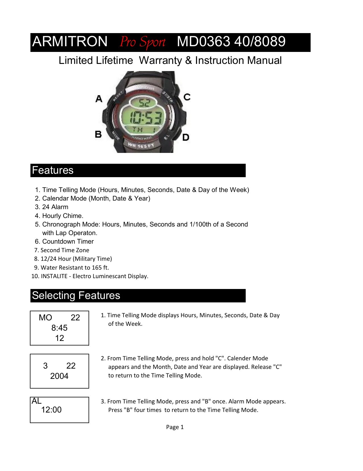 Armitron 1975. Инструкция часов Fila wr330ft. Armitron 40-8393 инструкция к часам. Sport watch инструкция