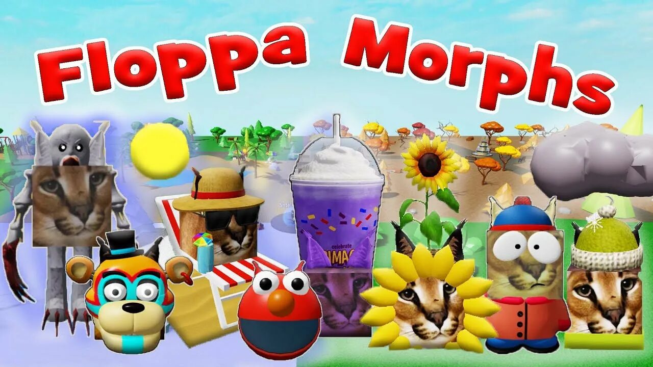 Find the floppa morphs. Find the floppa morphs