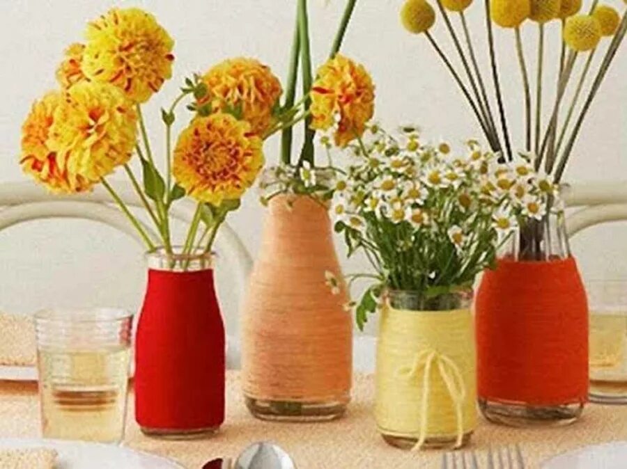 Что кроме цветов можно поставить в вазу. Вазы для декора интерьера. Необычные вазы для цветов. Декоративные вазы своими руками. Ваза из бутылки.