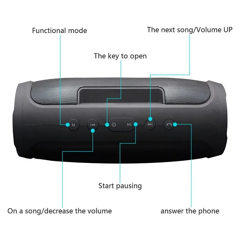 Портативная акустика Defender Колонка портативная музыкальная bluetooth, беспров
