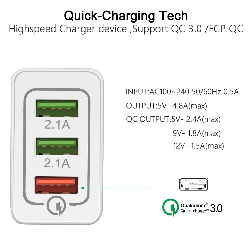 Fast charge qc 3.0. Адаптер qc 3.0. схема зарядки quick charge. зарядка 4 порта quick charge. быстрая зарядка квик чардж.