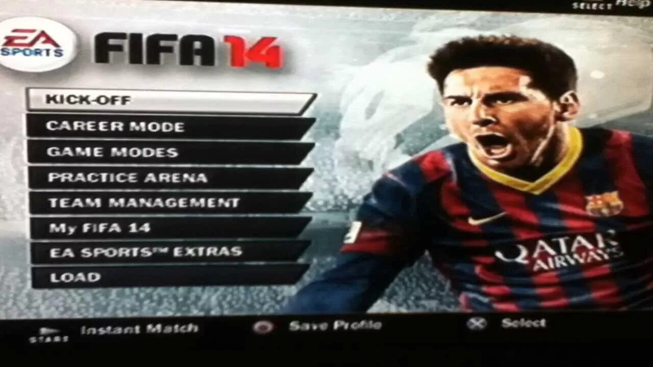 Фифа пс 2. ФИФА 14 на ПС 2. FIFA 14 ps2. FIFA 14 ps2 обложка игры. Меню ФИФА 14 на ps2.