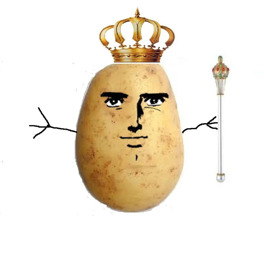 Мем с картошкой