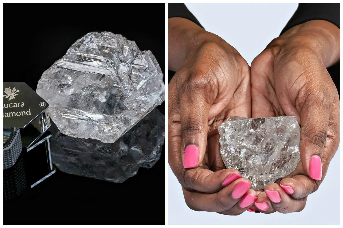 Самый крупный алмаз в россии