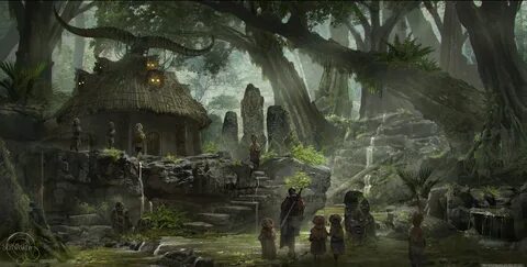 Dark environment