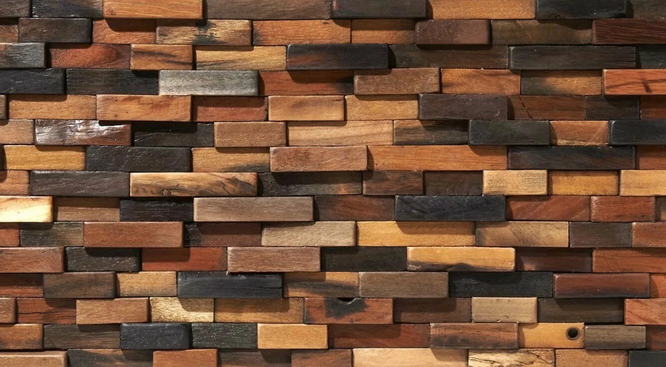 Кирпичное дерево. Wood mosaico плитка. декоративная панель дерево. мозаика из дерева. деревянная плитка для стен.