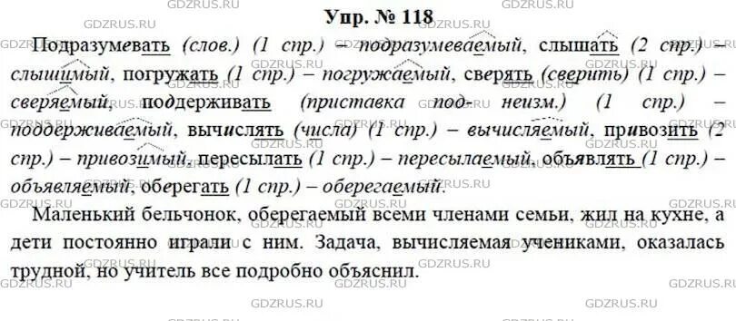 Русский язык 7 класс номер 55