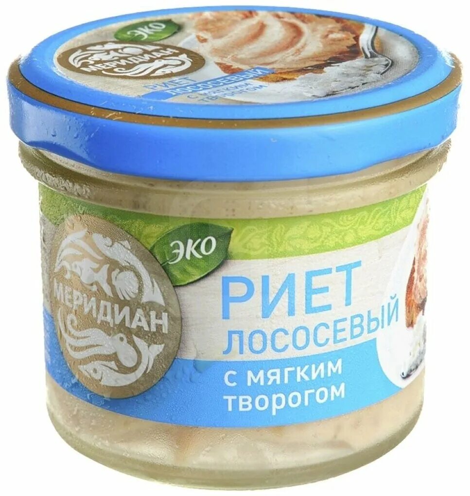 меридиан лососевая с мягким творогом. риет меридиан эко. риет меридиан эко. риет меридиан эко. риет из лосося эко каперсы/укроп 100г меридиан.