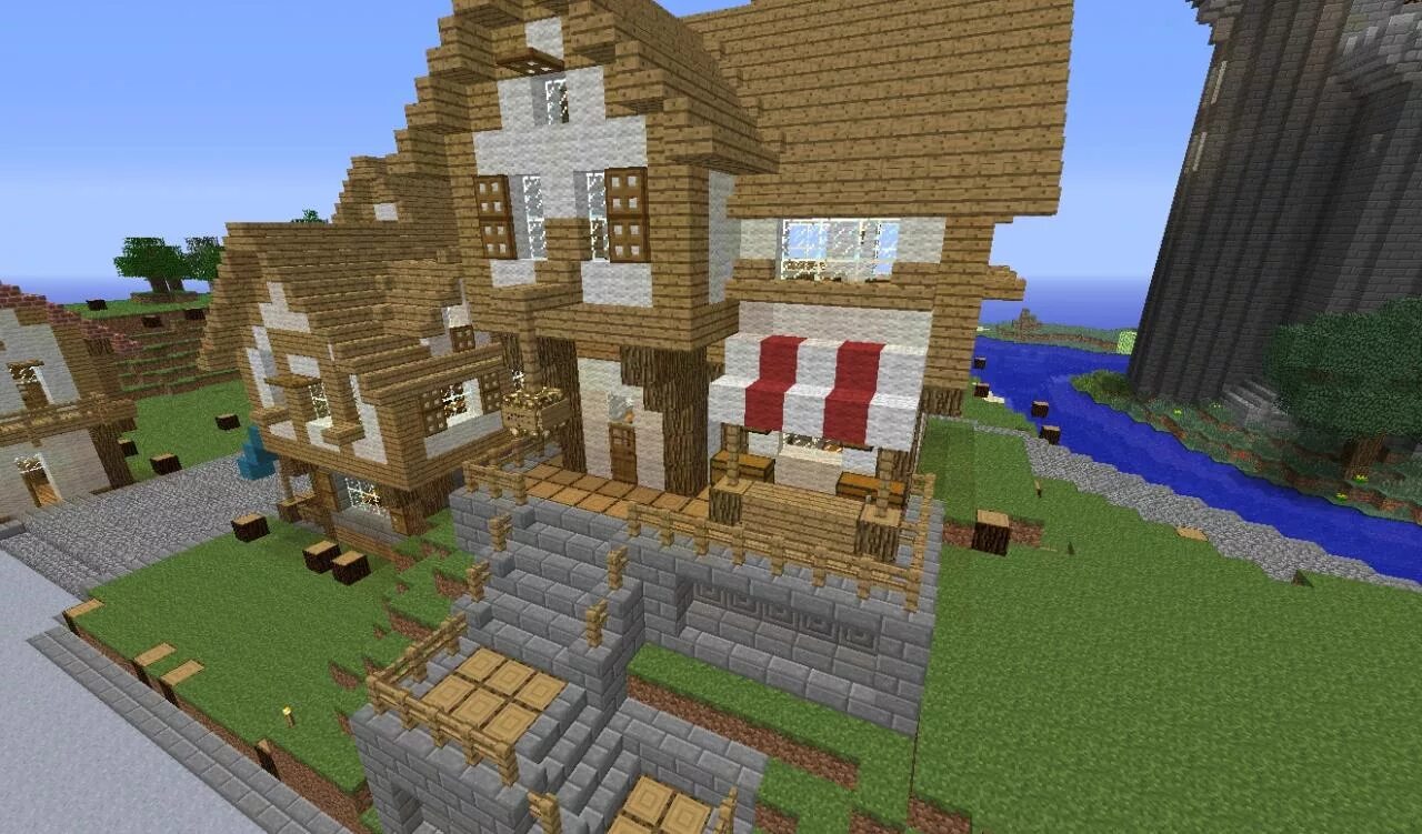 Minecraft build 2. Средневековый магазин в minecraft. майнкрафт средневековый shop. майнкрафт server medieval shop. средневековый магазин 1 16 5 майнкрафт.