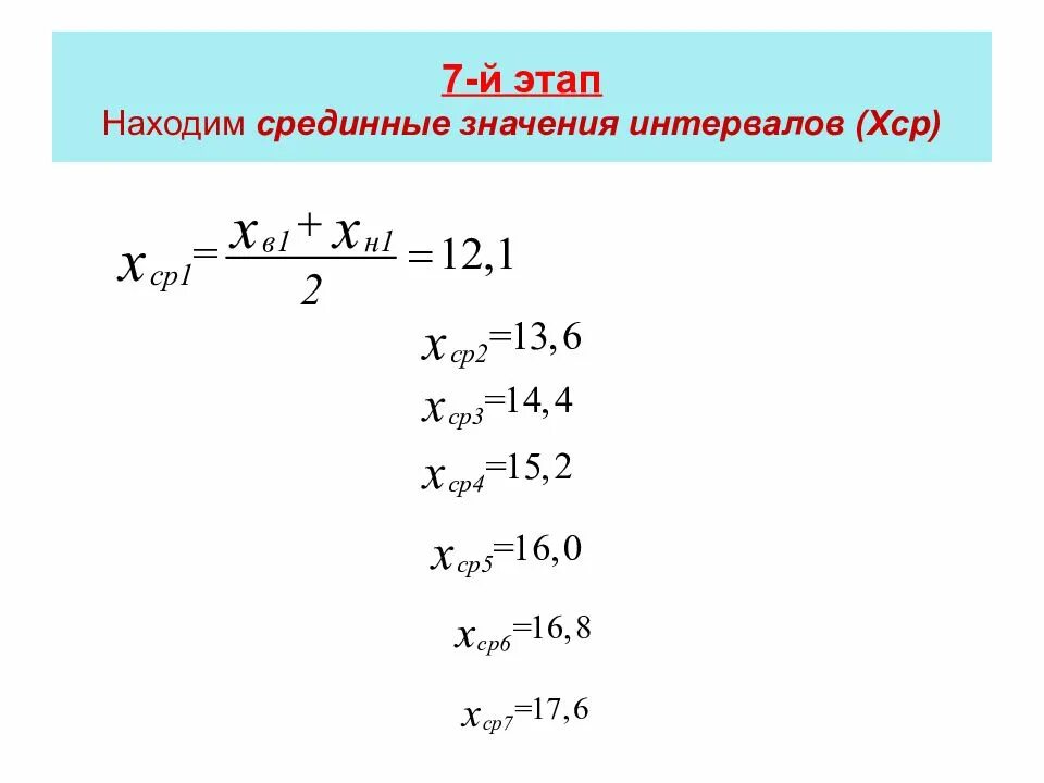 Как найти значение в интервале. Середина частичного интервала. как найти среднее значение интервала. как найти значение на интервале. как определить интервал значений.