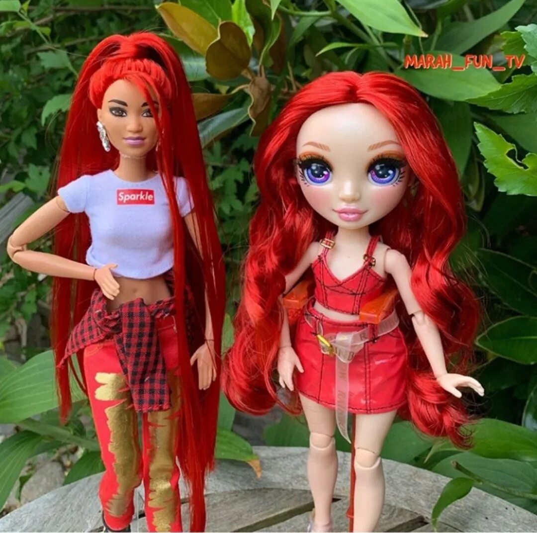 Красные куколки. Барби с красными волосами. Красная Барби с красными волосами. Куклы Rainbow High с красными волосами. Кукла Маттел с красными волосами.