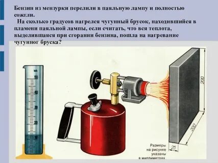 Нагрев цилиндра