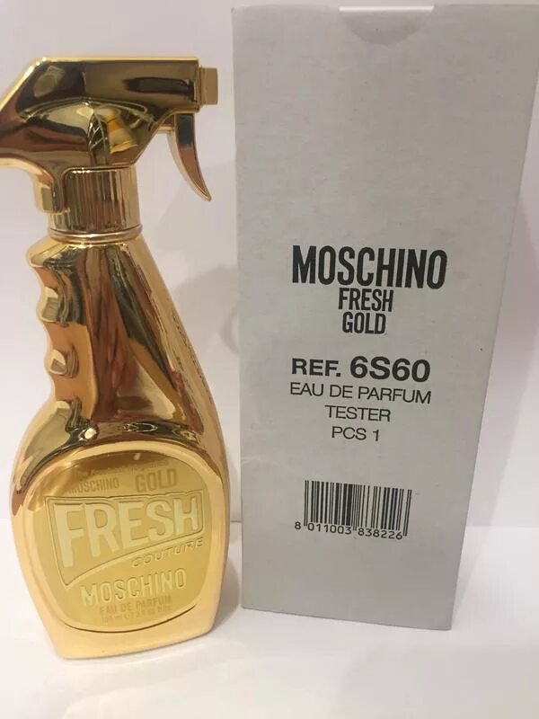 Moschino Fresh Gold 100 мл. Moschino Fresh Gold Lady Tester 100ml EDP New Moschino Fresh Gold. Moschino Fresh Gold Tester. Moschino Fresh Gold Couture тестер.