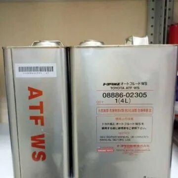 Акпп atf ws. Toyota WS 08886-02305. Toyota 08886-02305 масло трансмиссионное. Масло Toyota ATF WS.