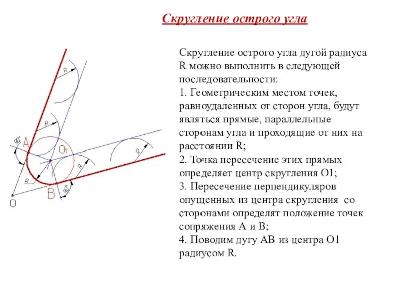 Произведение угла на радиус. Сопряжение прямого угла радиус сопряжения 30мм. Радиус скругления углов на чертеже. Сопряжение углов радиусом 15 мм чертеж. Чертеж сопряжения скругление углов.