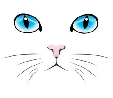 Как нарисовать глазки котенку