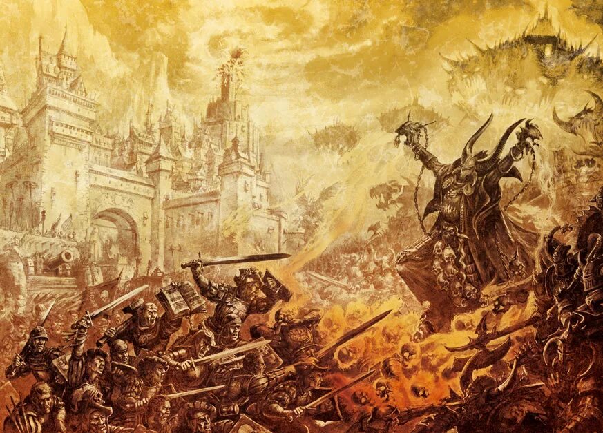 Конец времен. Warhammer Fantasy Battles Империя. Царство хаоса вархаммер фэнтези. Вархаммер ФБ сражение. Вархаммер фэнтези батл Империя.
